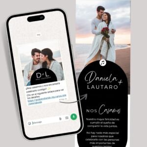 Invitacion digital envío whatsapp