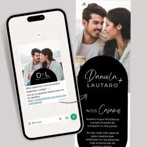 invitacion digital boda whatsapp