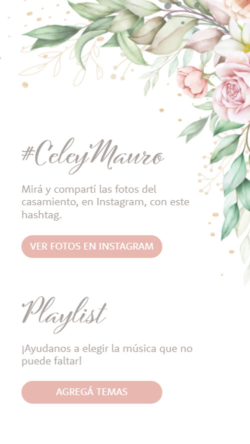 invitacion digital virtual instagram hashtag
