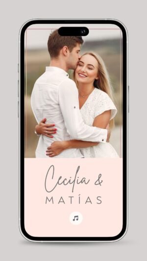 plantilla invitacion boda canva