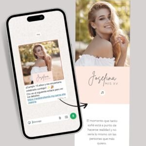 invitacion tarjeta plantilla canva envio whatsapp