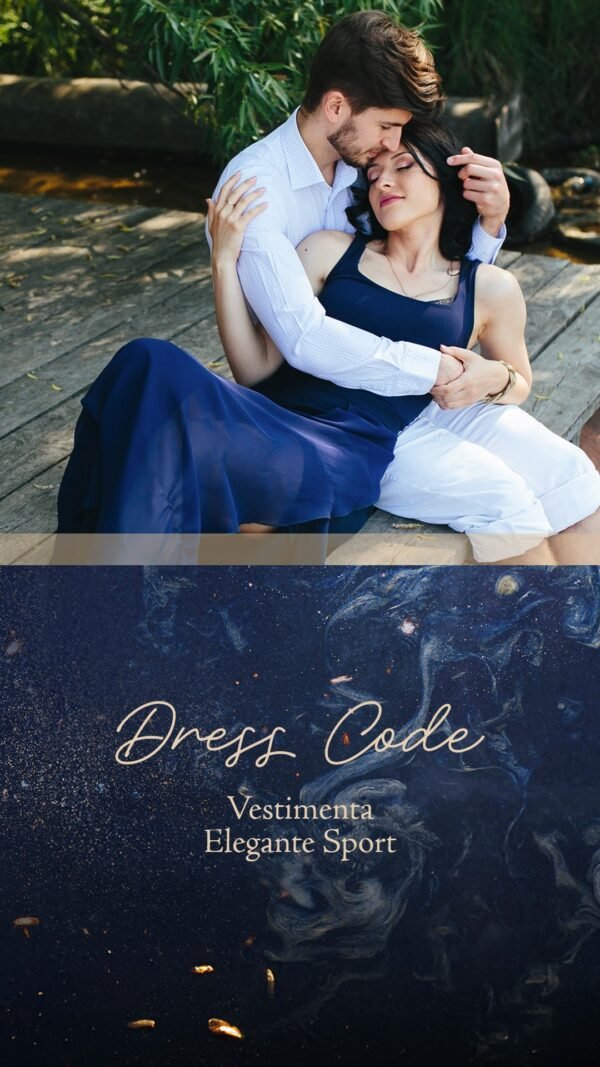 tarjeta online, invitacion digital, boda, sobrio, azul, dress code