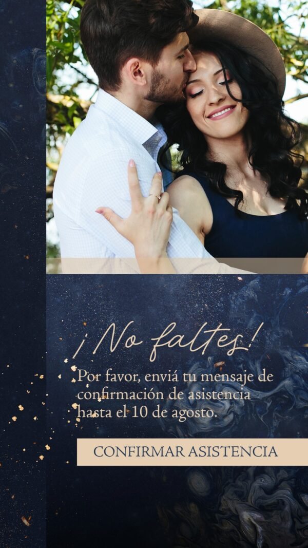 invitacion online, invitacion digital, boda, sobrio, azul, confirmacion asistencia, rsvp