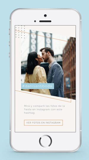 invitacion digital, invitacion online, confirmacion de asistencia, hashtag instagram